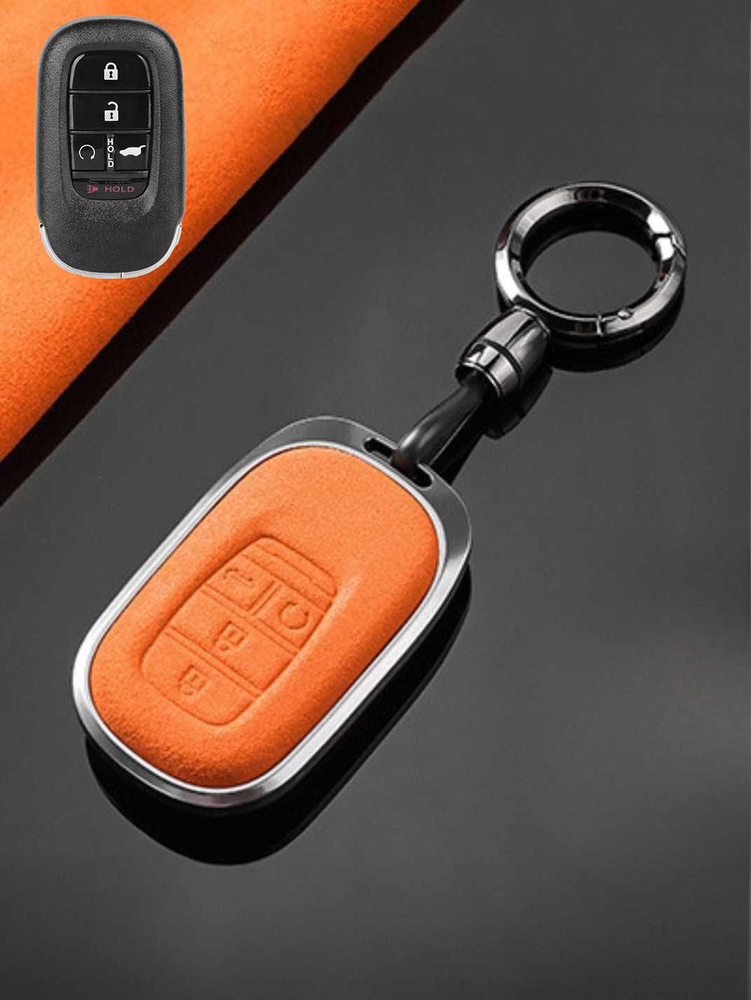 Genuine Alcantara Honda Key Fob Cover