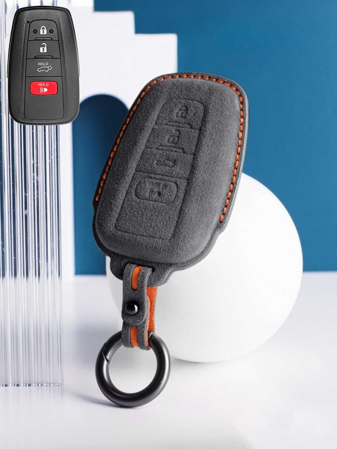 Genuine Alcantara Toyota Key Fob Cover