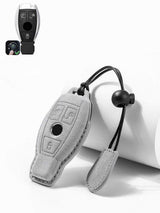 Genuine Alcantara Mercedes-Benz Key Fob