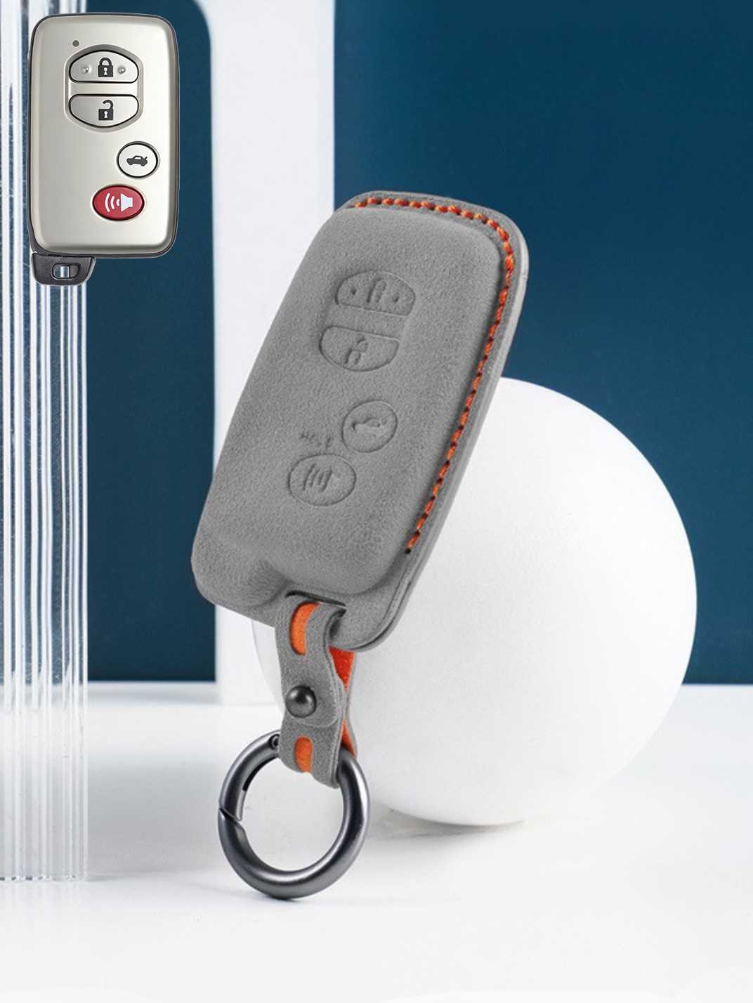 Genuine Alcantara Toyota Key Fob Cover