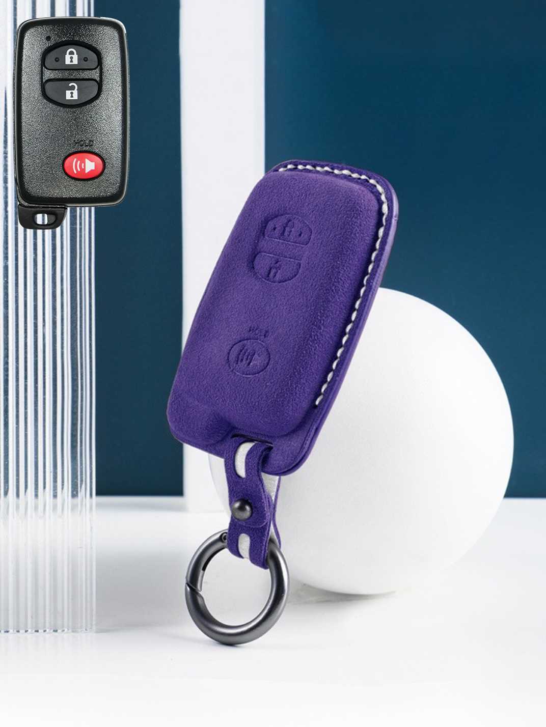 Genuine Alcantara Toyota Key Fob Cover
