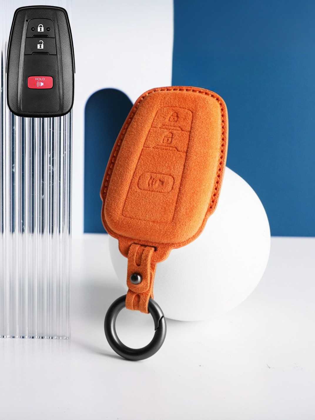 Genuine Alcantara Toyota Key Fob Cover