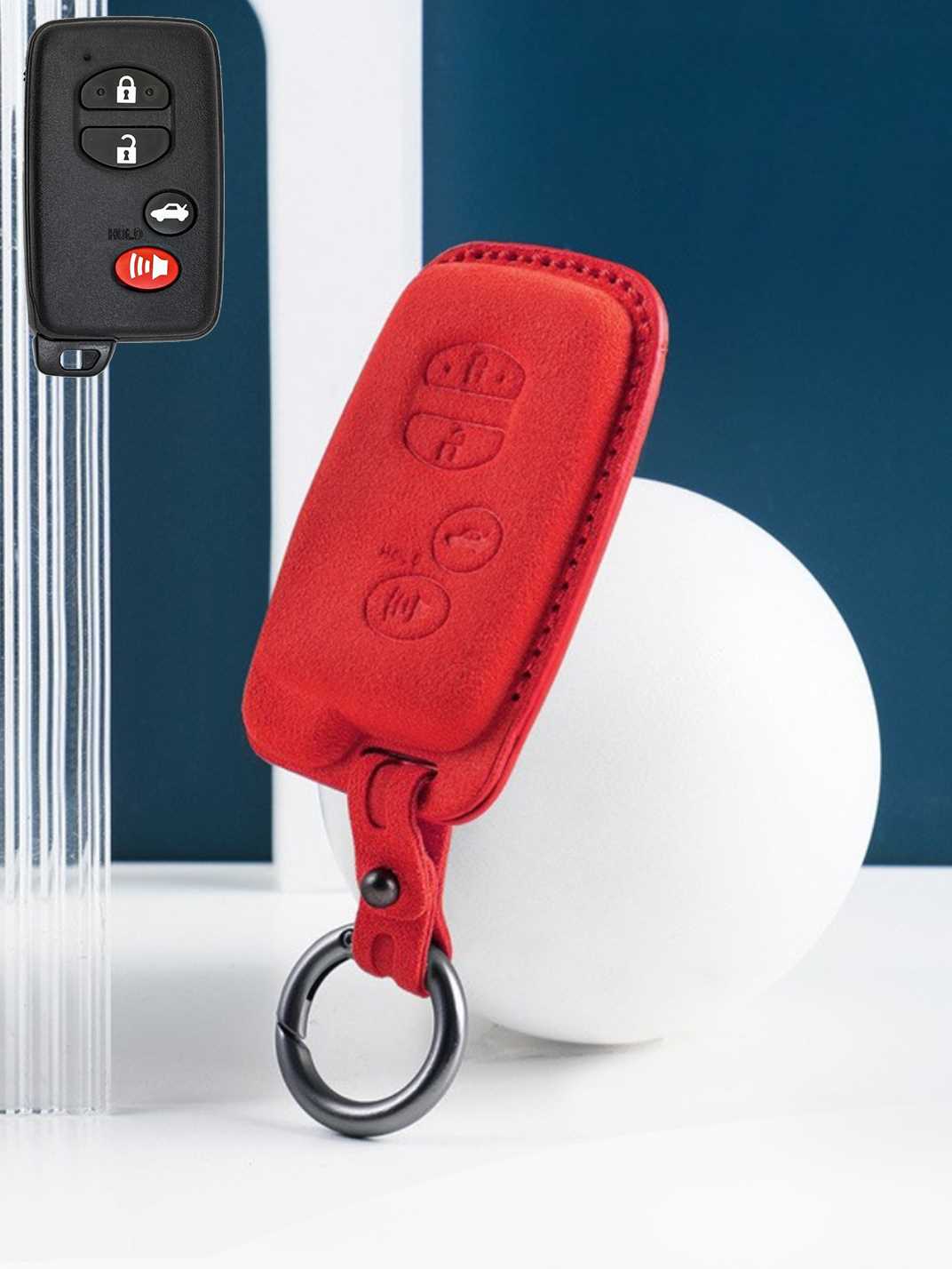 Genuine Alcantara Toyota Key Fob Cover
