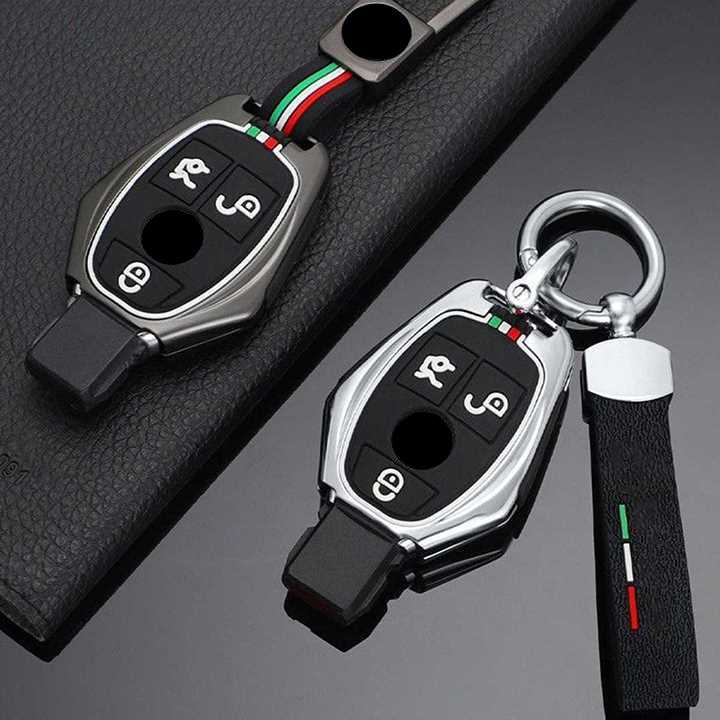 Premium Alloy Mercedes Key Fob Cover
