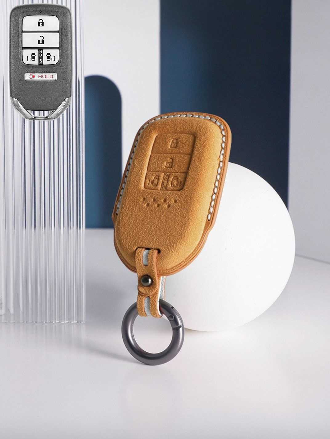 Genuine Alcantara Honda Key Fob Cover