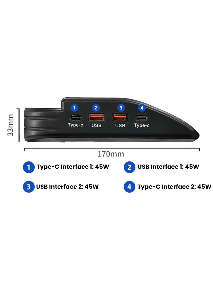 Martoffes™ Toyota Camry Fast Charging Docking Station
