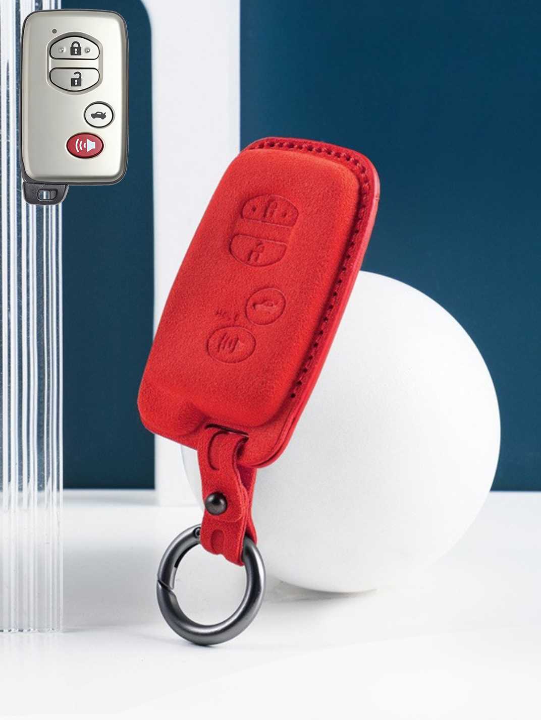 Genuine Alcantara Toyota Key Fob Cover