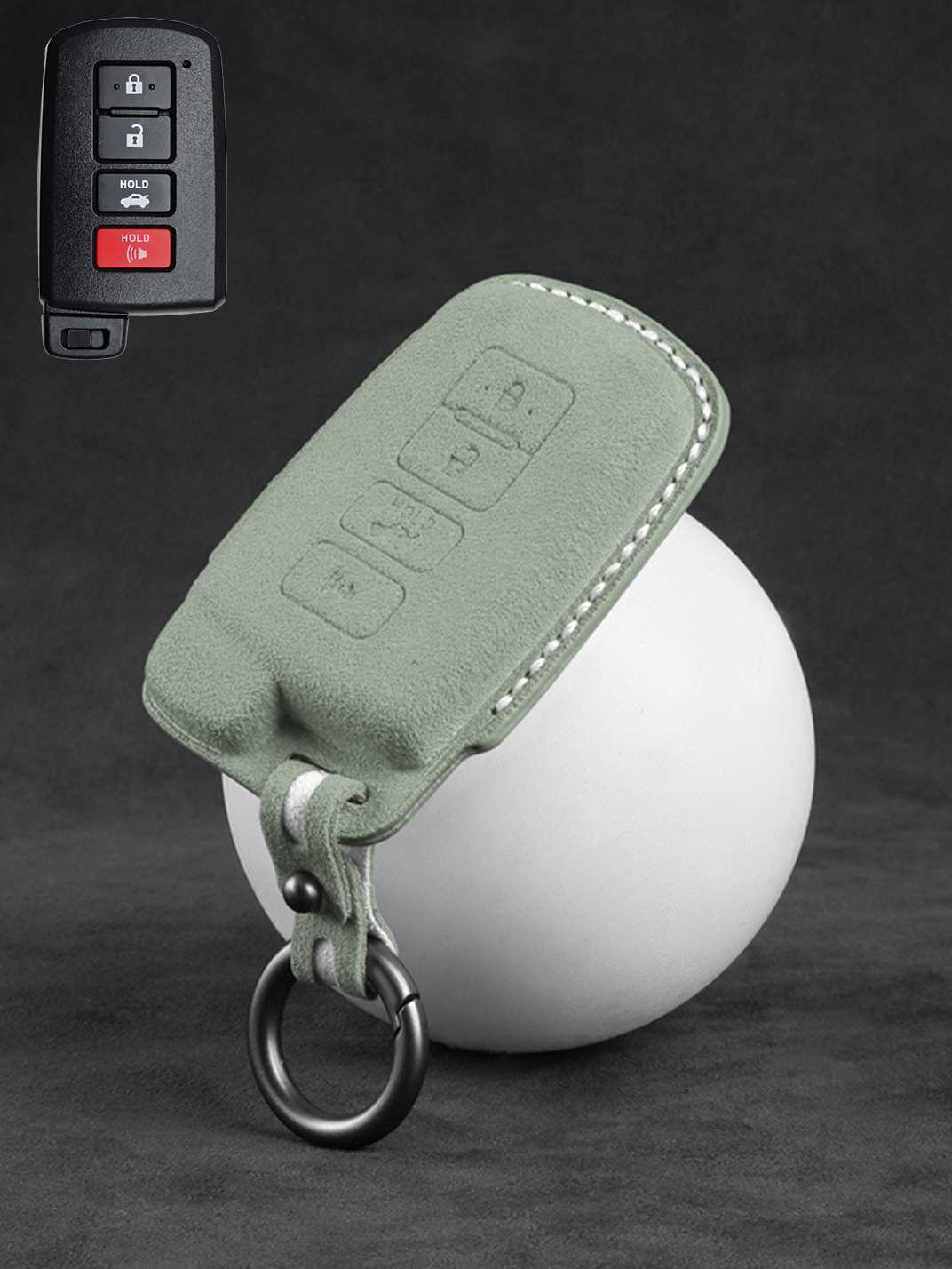 Genuine Alcantara Toyota Key Fob Cover