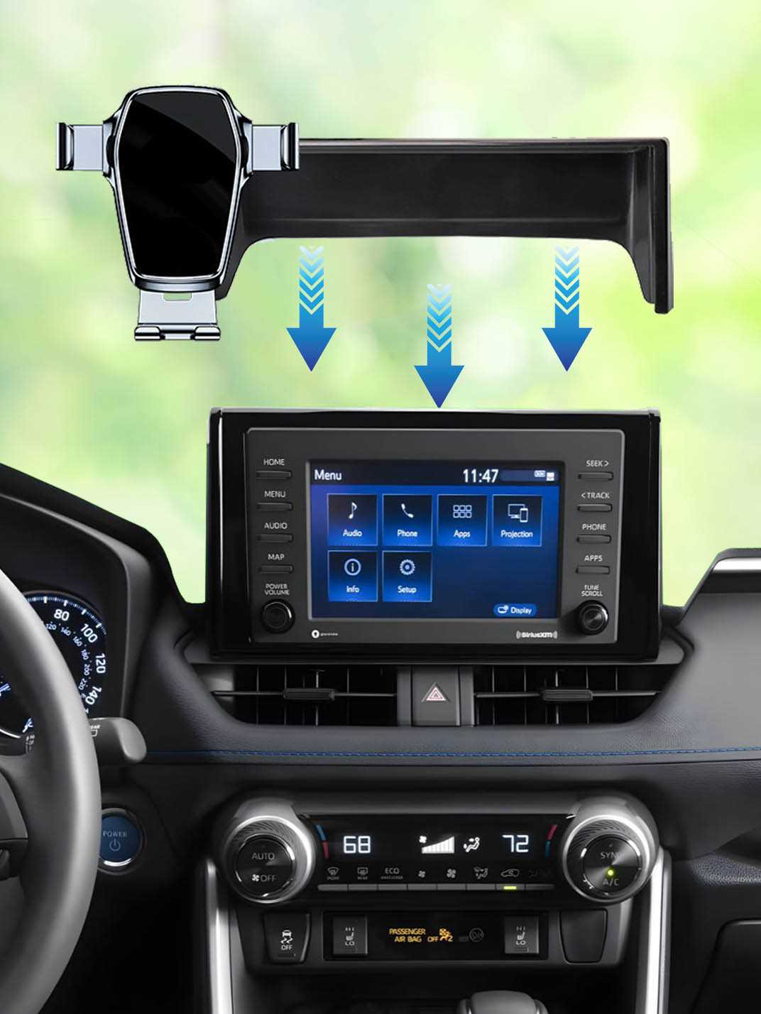 Martoffes™ Toyota-Telefonhalter