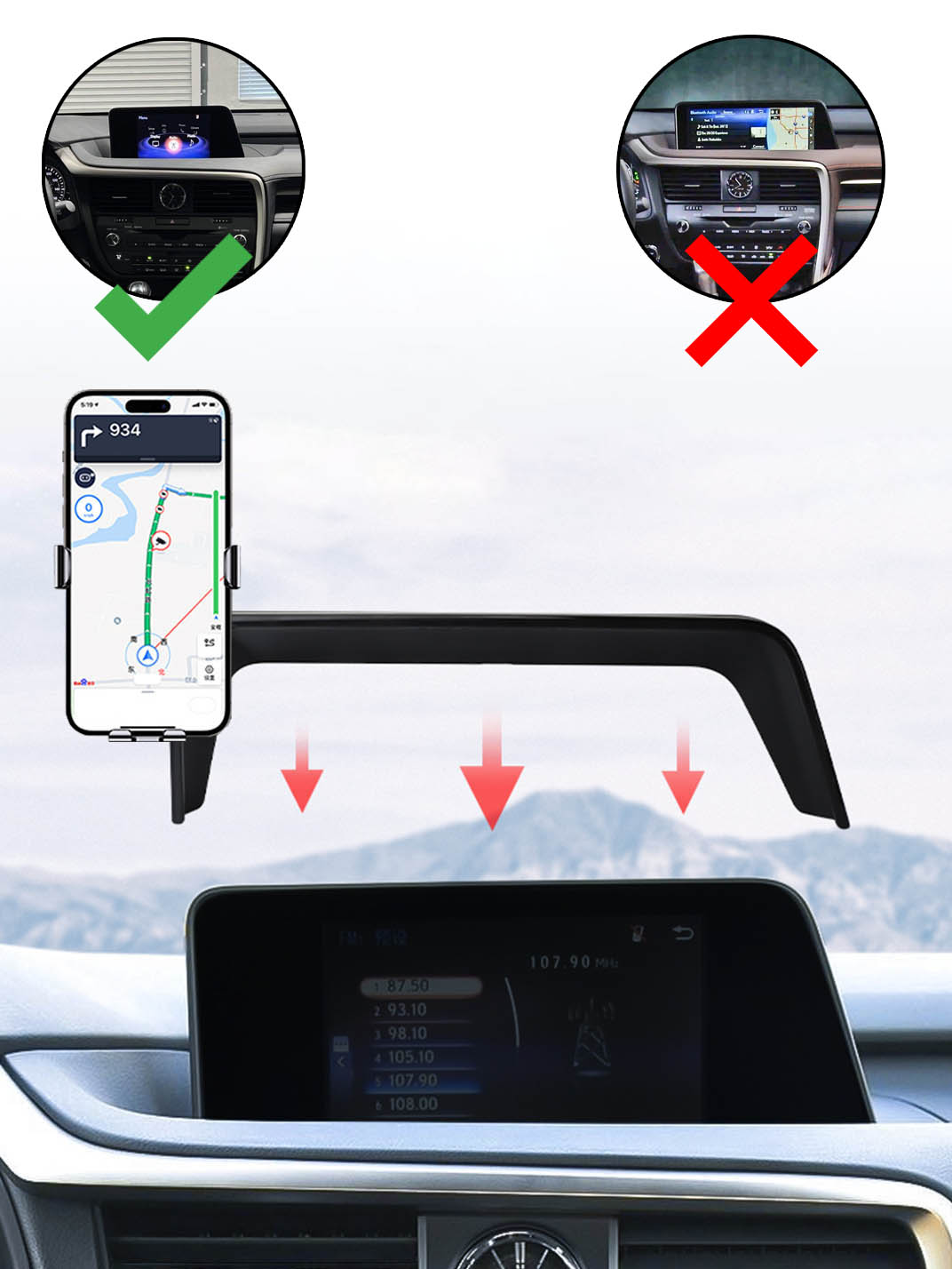 Martoffes™ Lexus Phone Holder