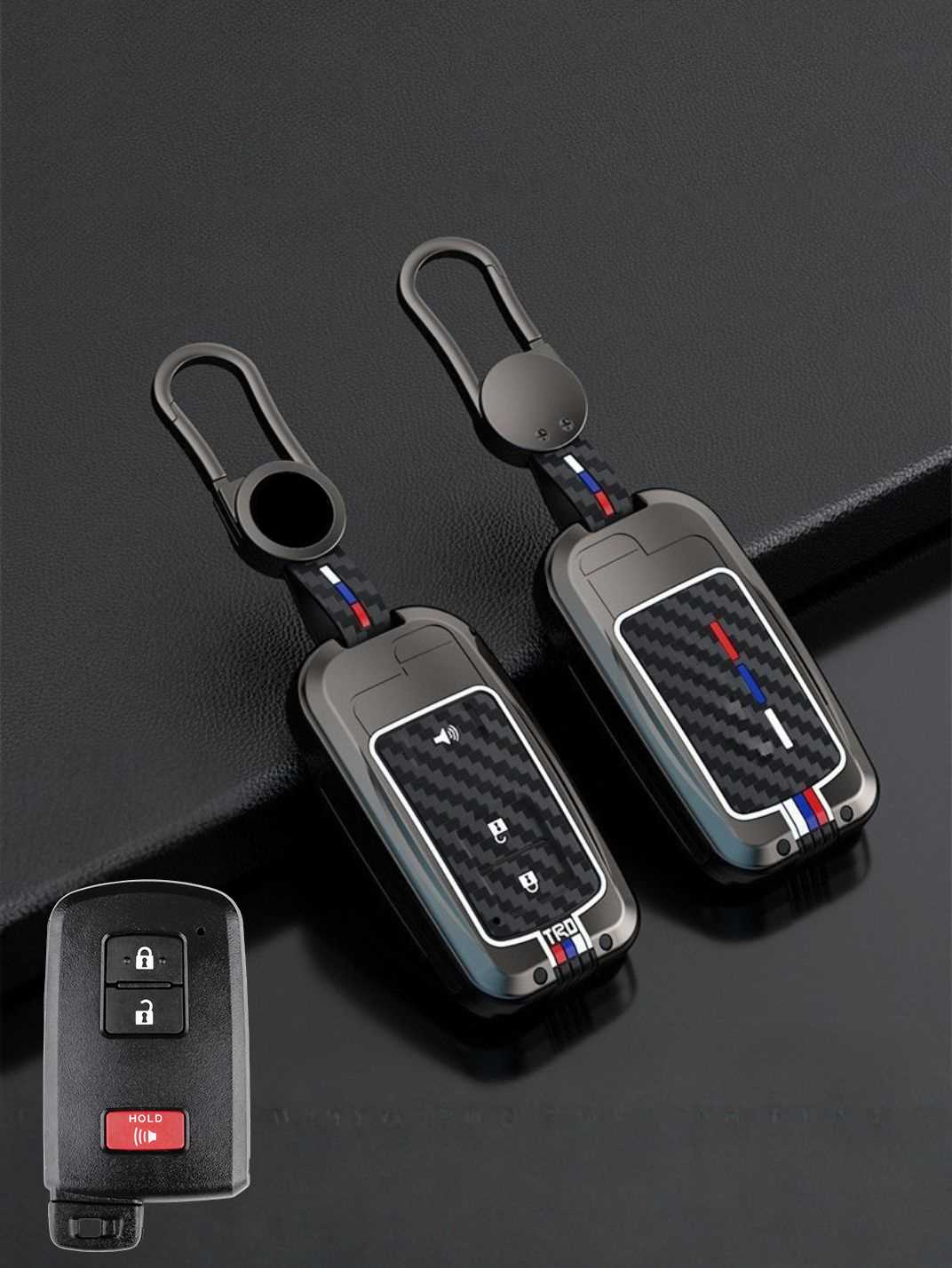 Premium Alloy Toyota Key Fob Cover