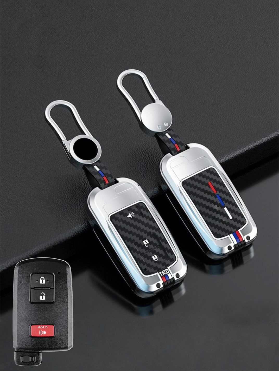 Premium Alloy Toyota Key Fob Cover