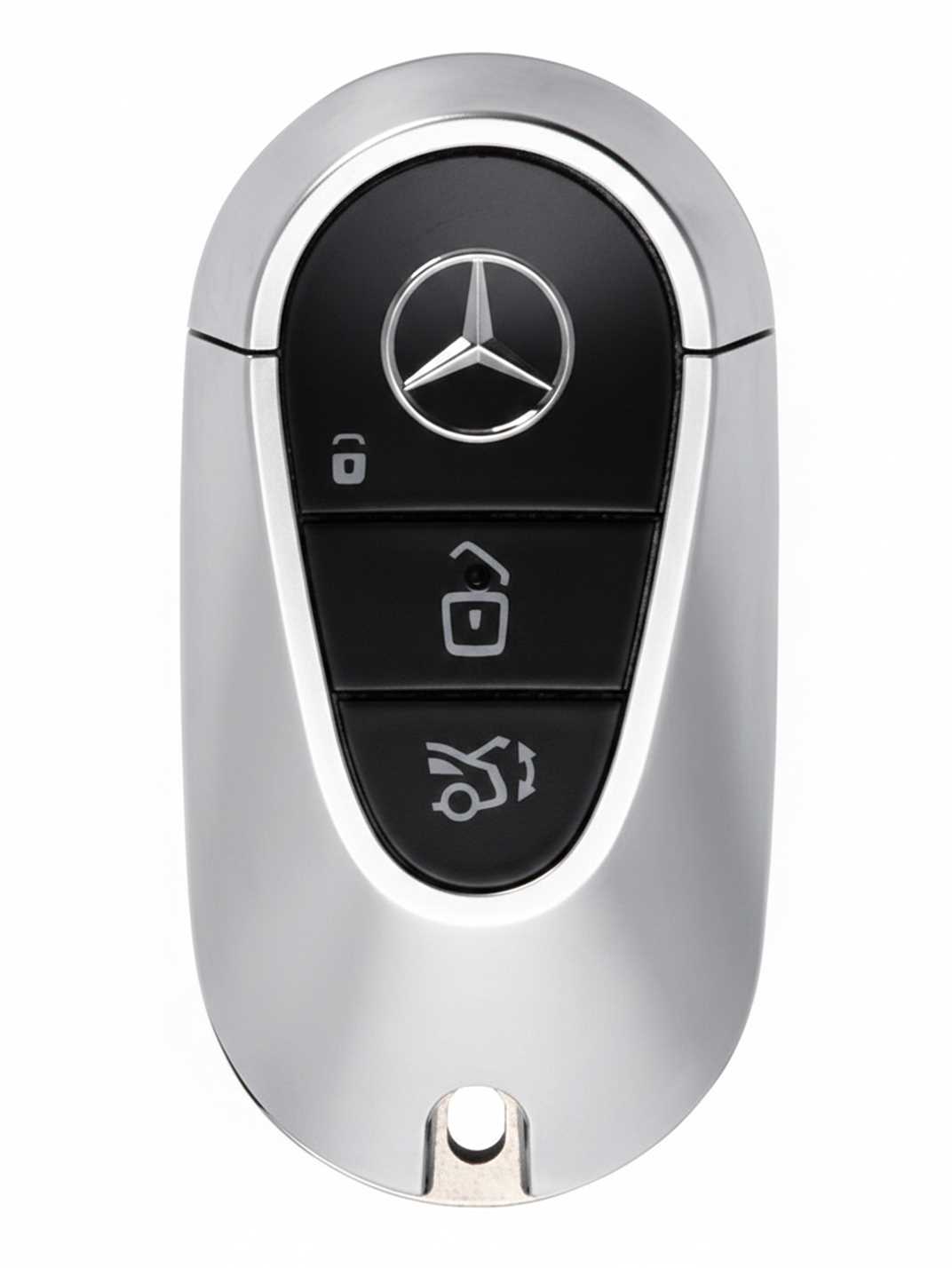 Premium Visible-Button Mercedes-Benz Key Shell
