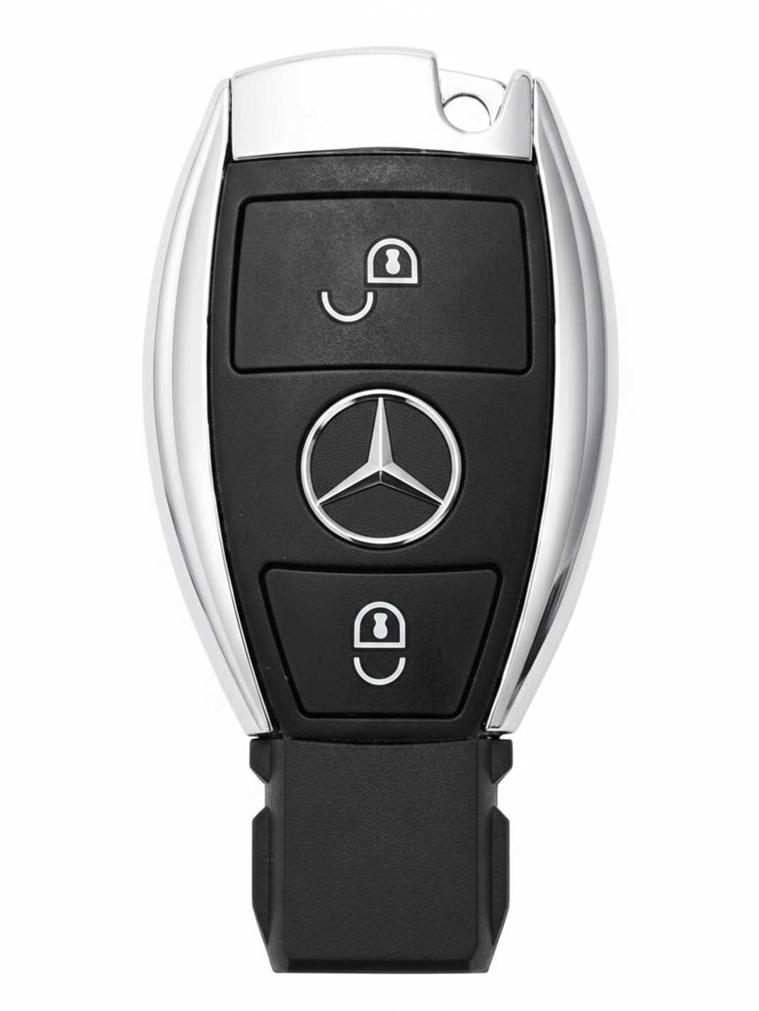 Luxury Colored Alloy Mercedes Key Fob Case