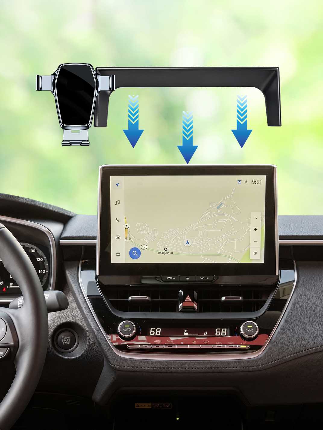 Martoffes™ Toyota-Telefonhalter