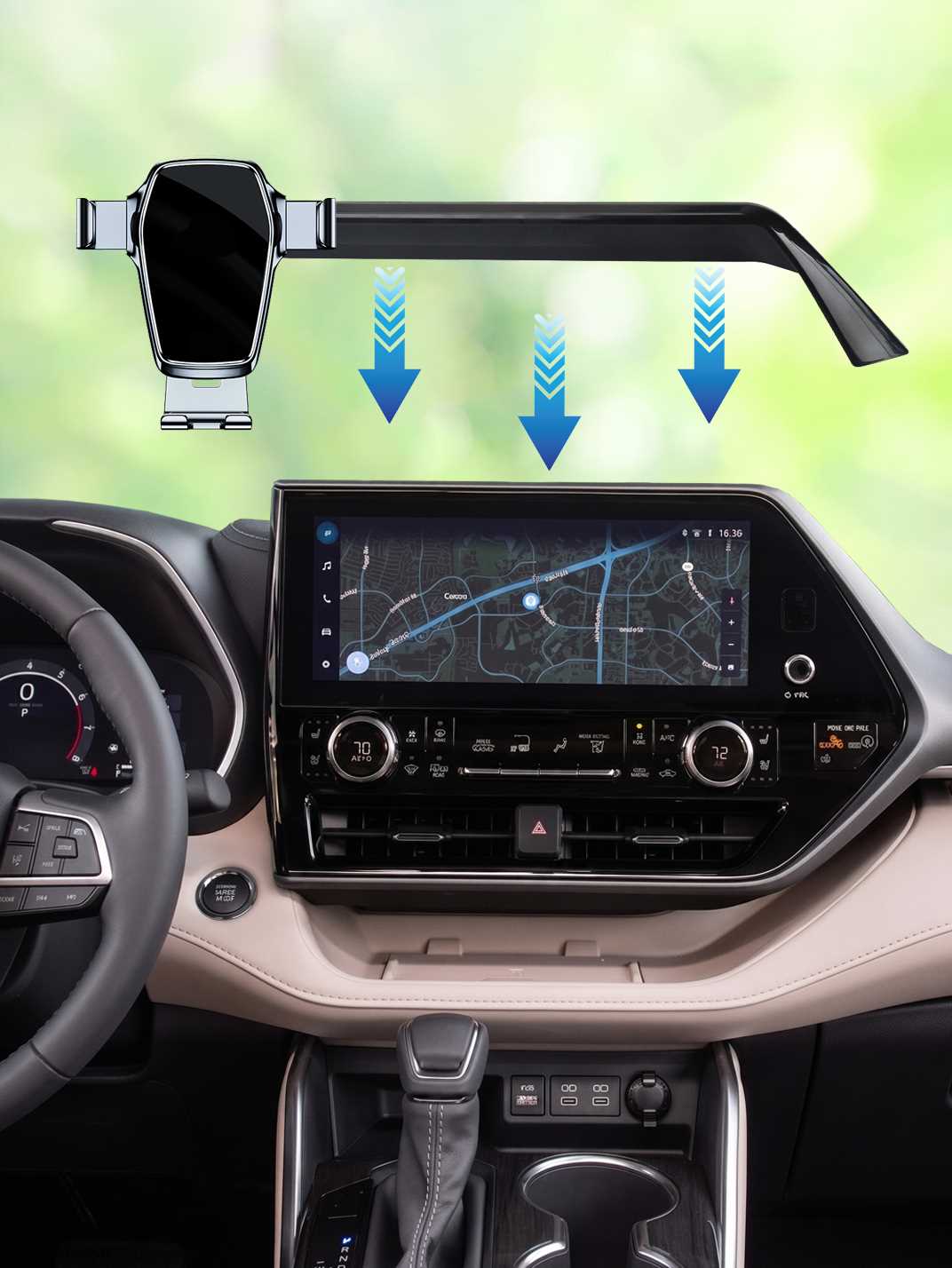Martoffes™ Toyota-Telefonhalter