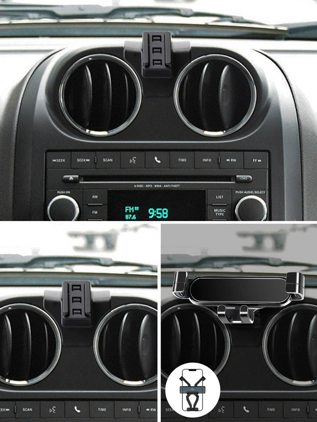 Martoffes™ Jeep Phone Holder