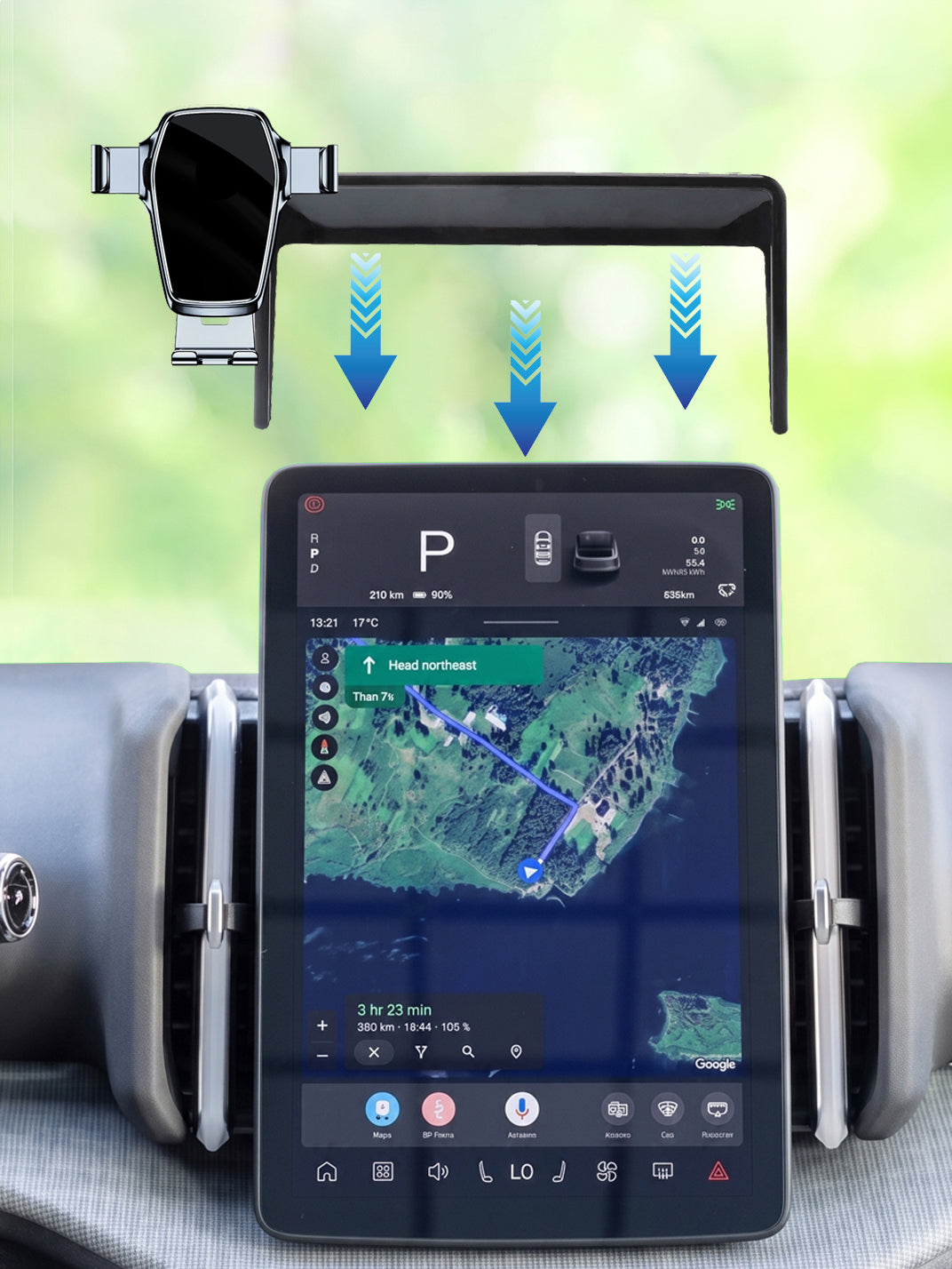 Martoffes™ Volvo Phone Holder