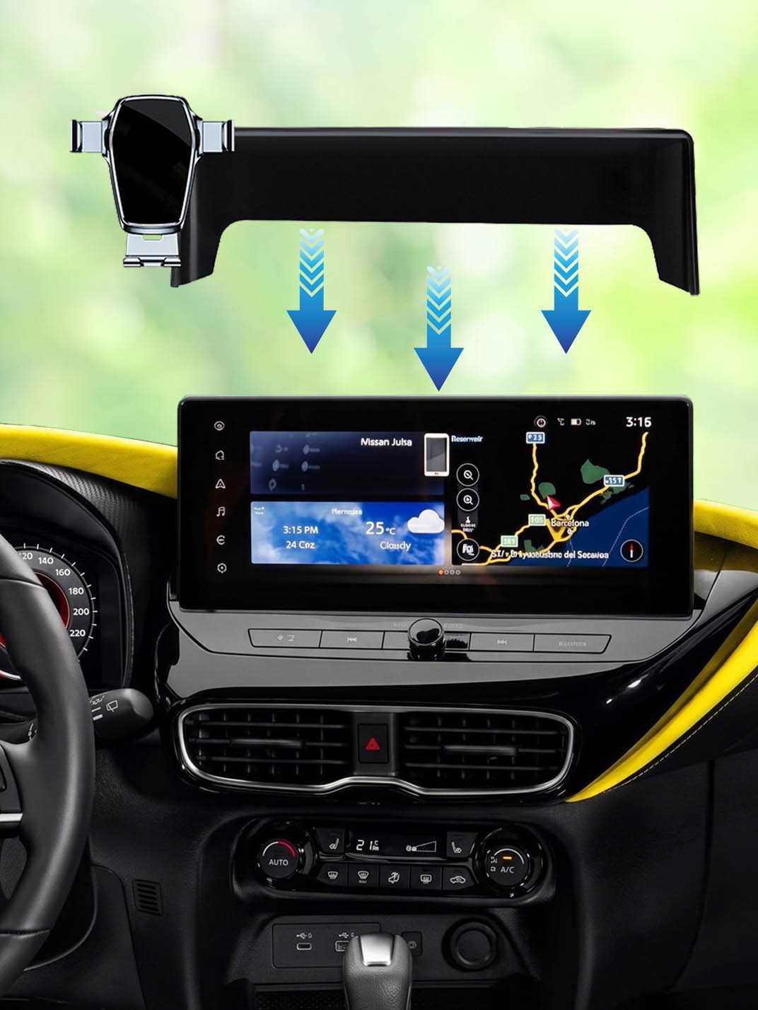Martoffes™ Nissan-Telefonhalter