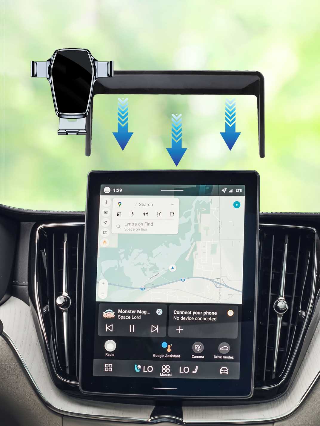 Martoffes™ Volvo Phone Holder