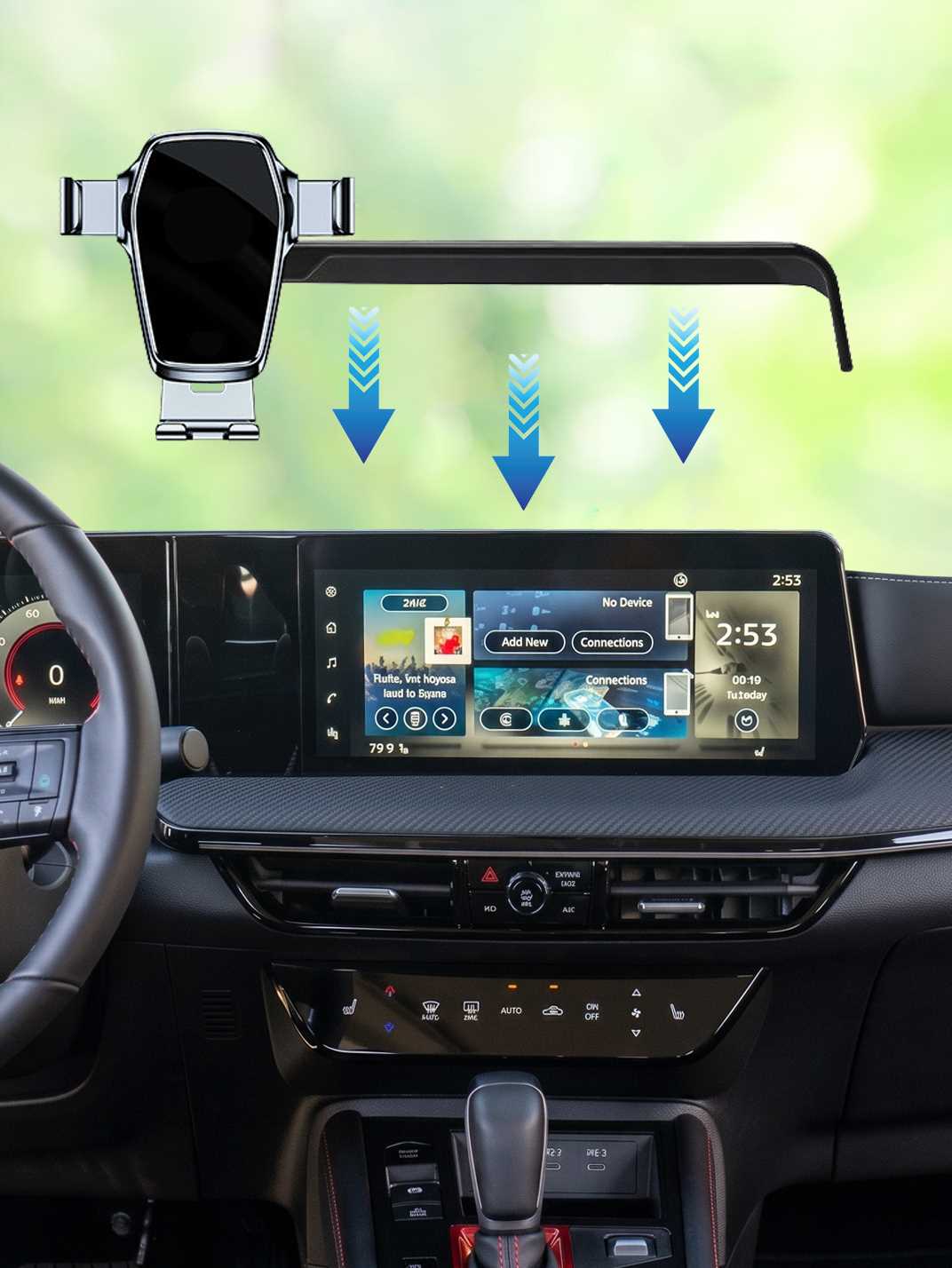 Martoffes™ Nissan-Telefonhalter