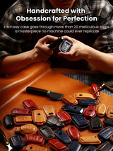 Premium Genuine Leather Honda Key Cover