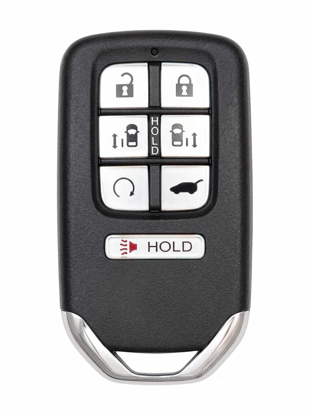 Vintage Leather Metal Alloy Honda Key Cover