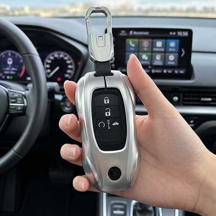 Visible Button Honda Key Protector Shell