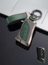 Lexus Key Genuine Leather & Metal Frame