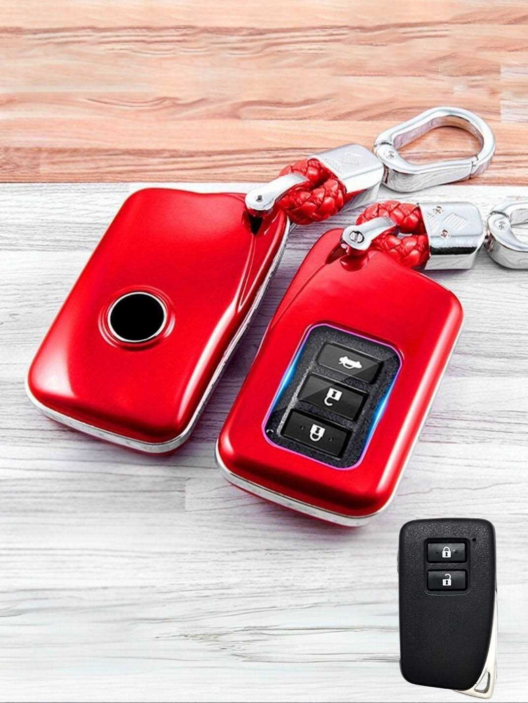 Premium Visible-Button Lexus Key Shell
