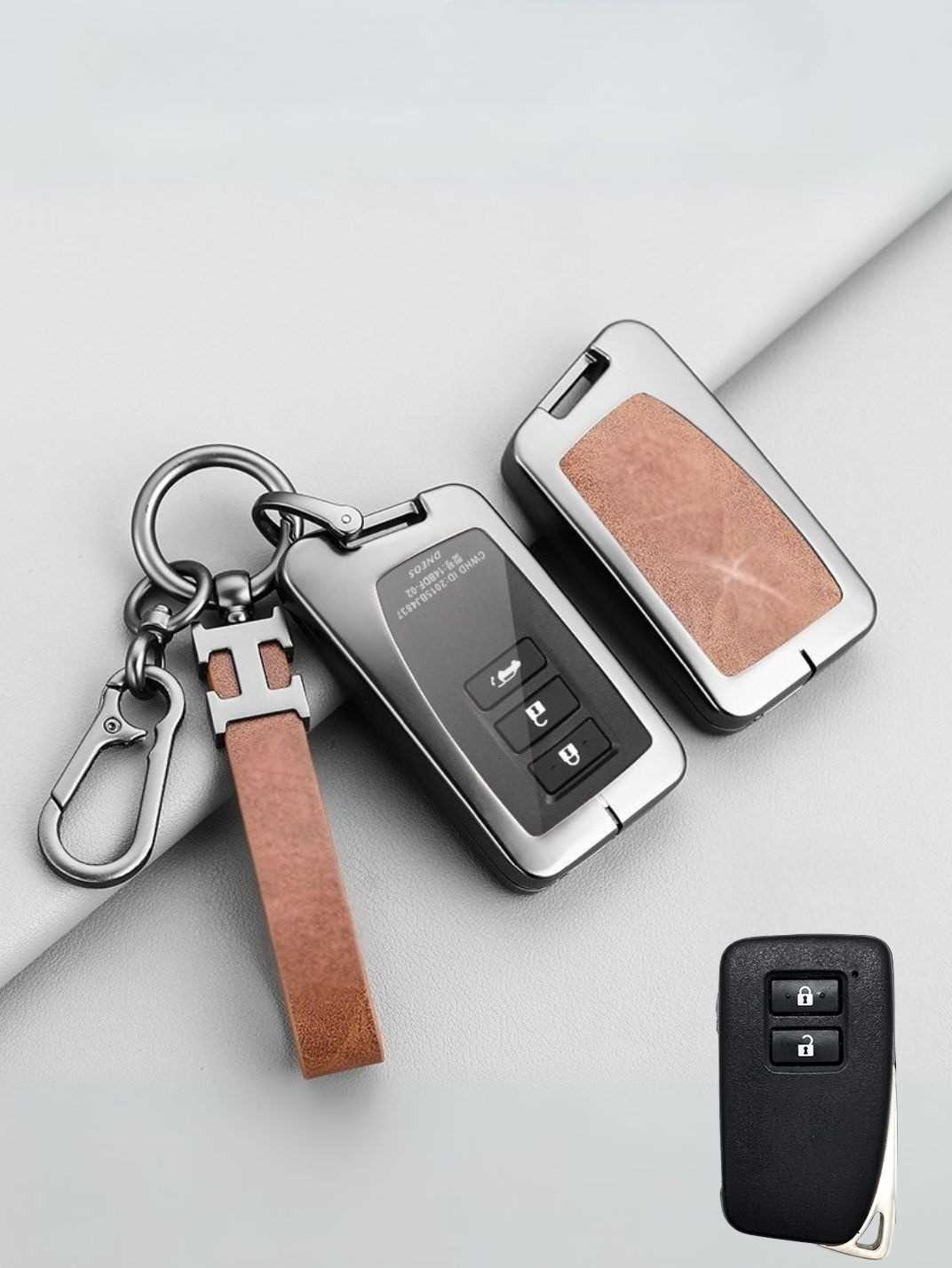 Premium Visible-Button Lexus Key Shell