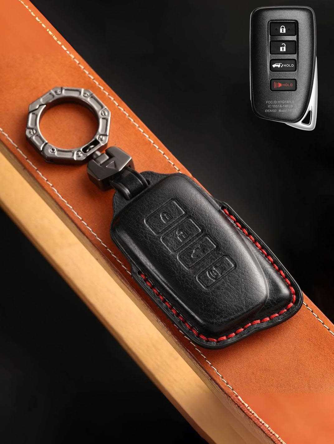 Premium Genuine Leather Lexus Key Cover