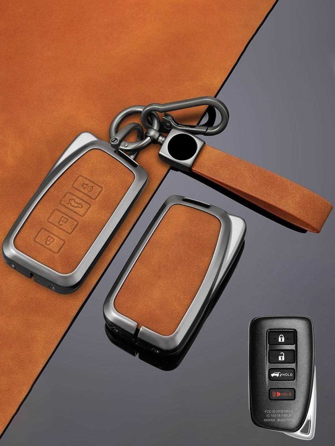 Premium Genuine Leather Lexus Key Cover