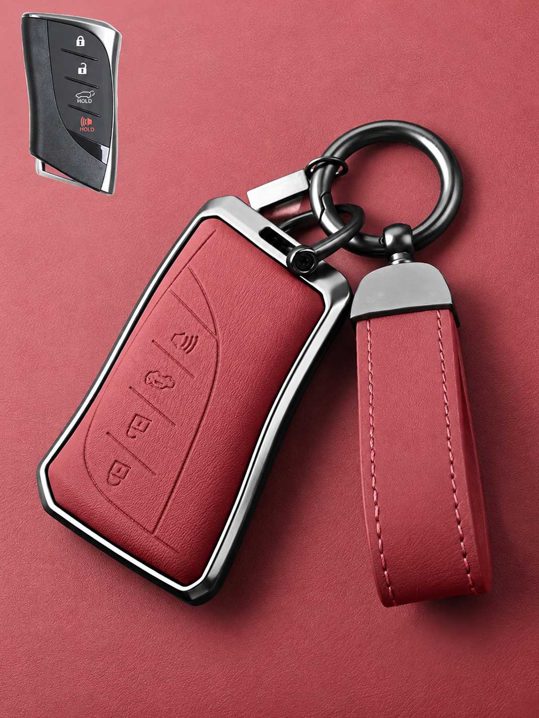 Premium Genuine Leather Lexus Key Cover