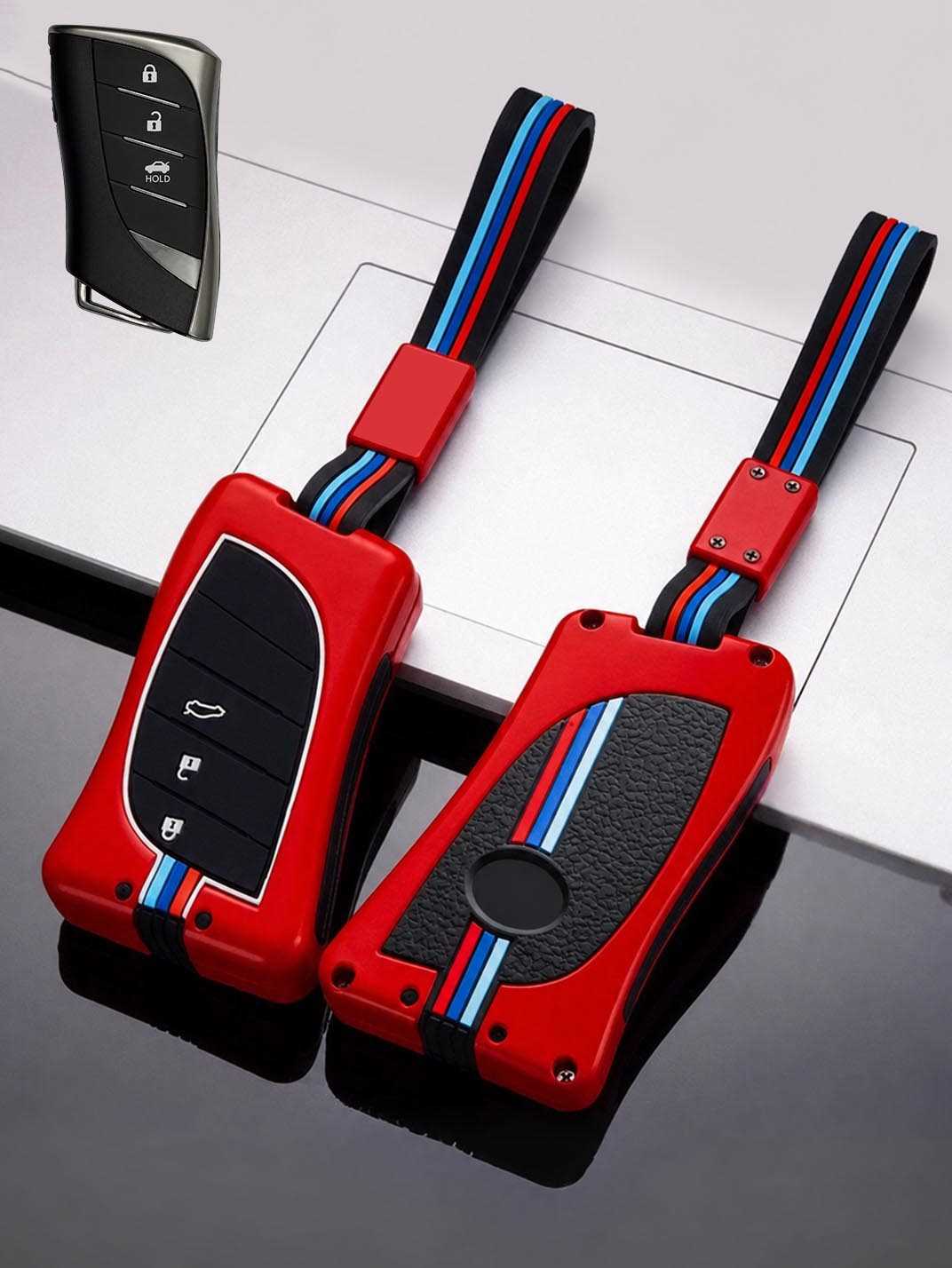Luxury Colored Alloy Lexus Key Fob Case
