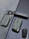 Vintage Leather Metal Alloy Lexus Key Cover