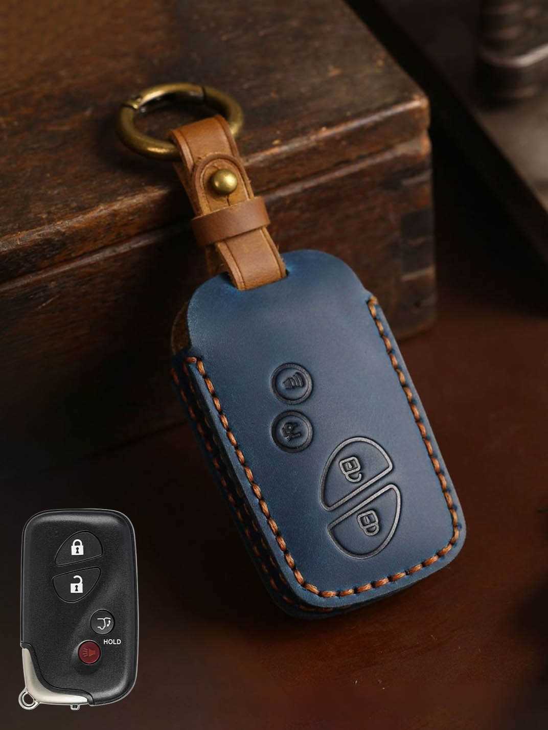 Premium Genuine Leather Lexus Key Cover