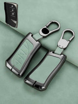 Lexus Key Fob Cover with Leather & Metal Frame