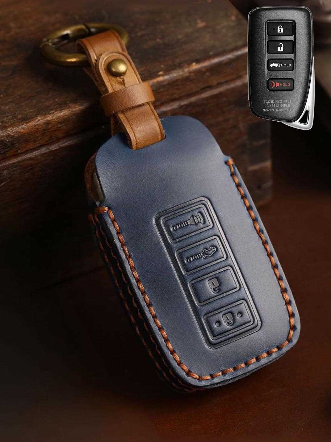 Premium Genuine Leather Lexus Key Cover