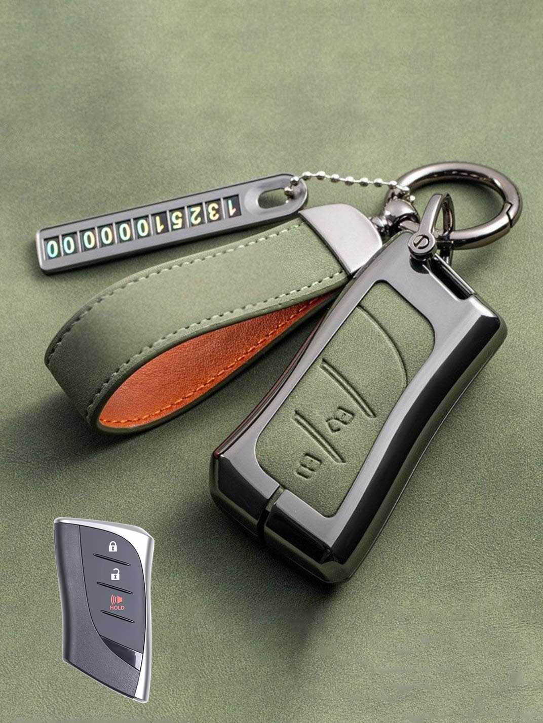 Genuine Alcantara Lexus Key Fob Cover