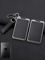 Lexus Key Genuine Leather & Metal Frame