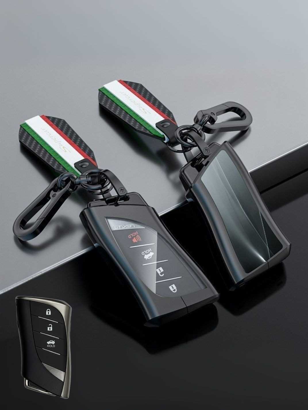 Visible Button Lexus Key Protector Shell