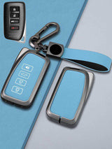 Lexus Key Genuine Leather & Metal Frame