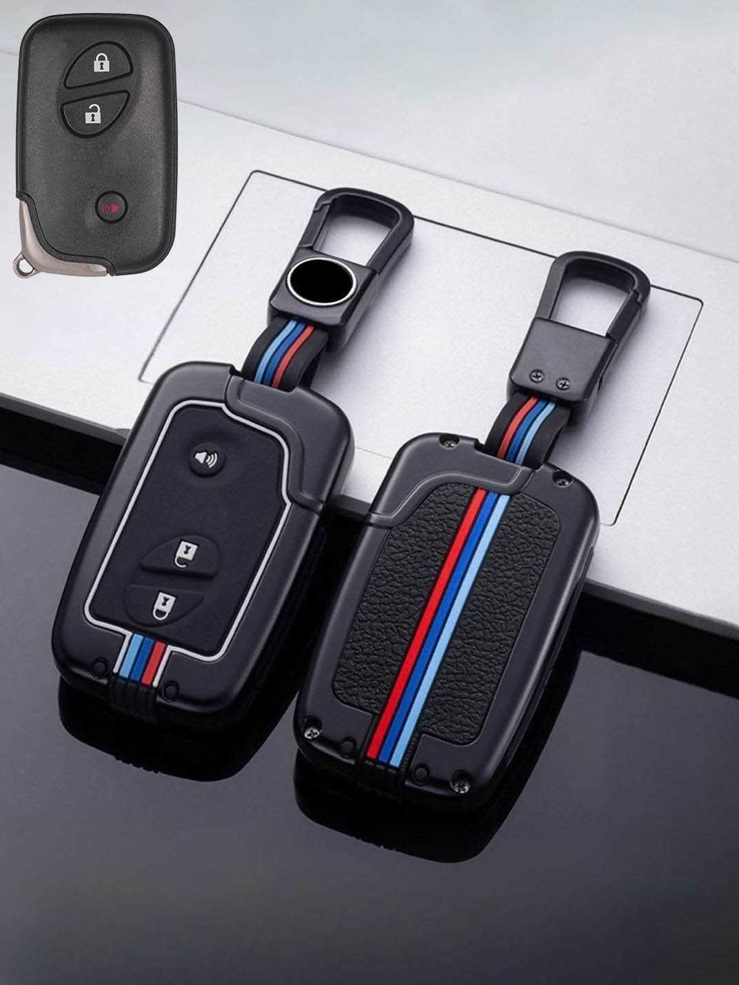 Luxury Colored Alloy Lexus Key Fob Case