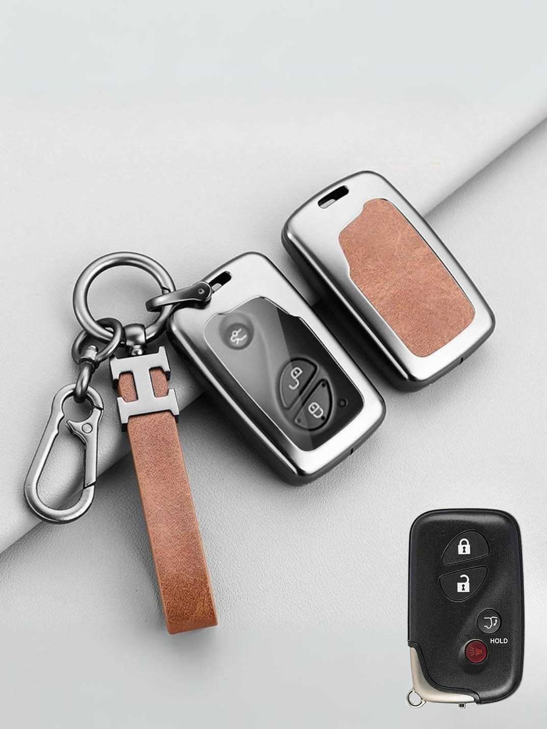 Premium Visible-Button Lexus Key Shell