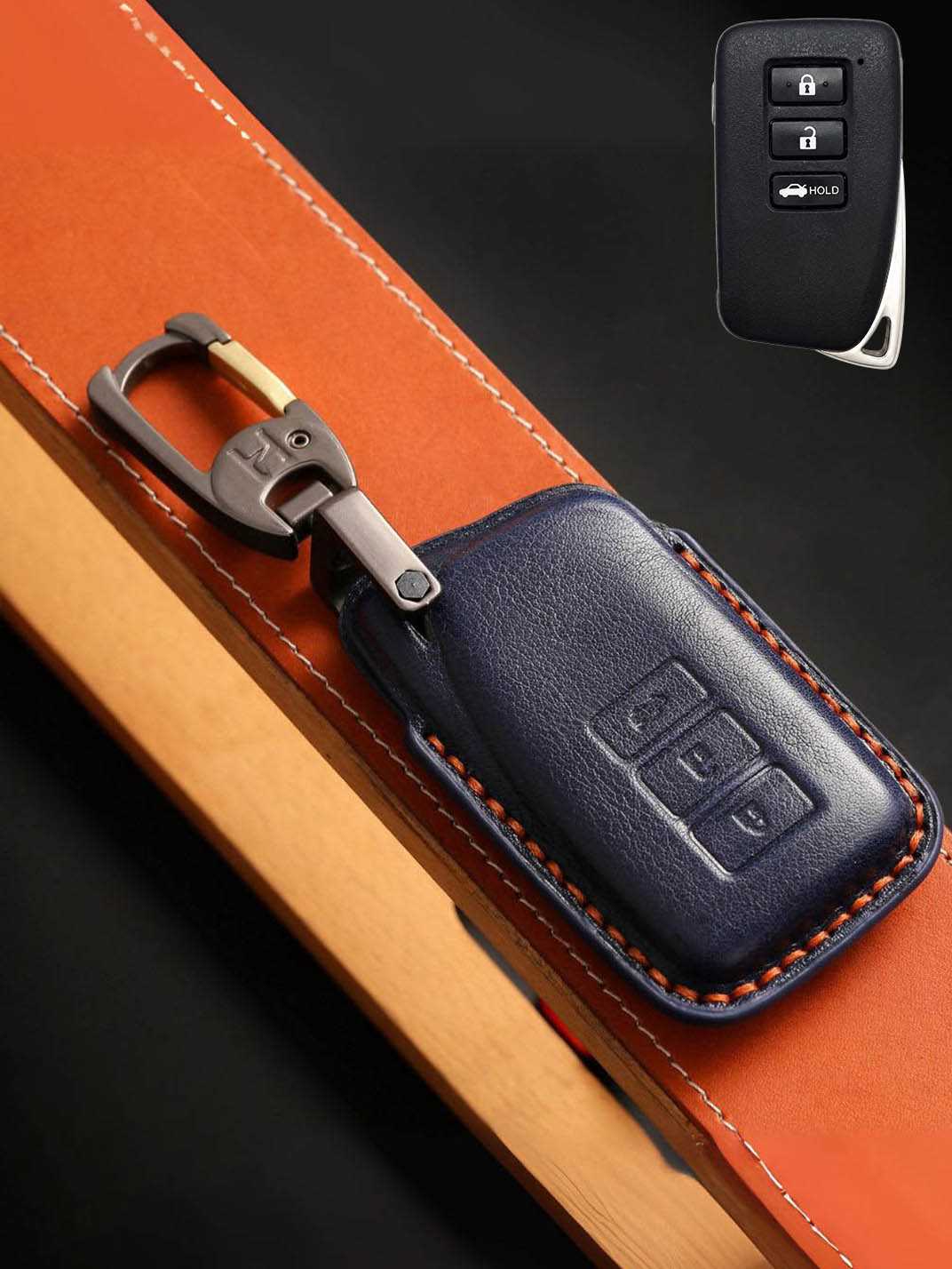 Premium Genuine Leather Lexus Key Cover
