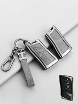 Vintage Leather Metal Alloy Lexus Key Cover