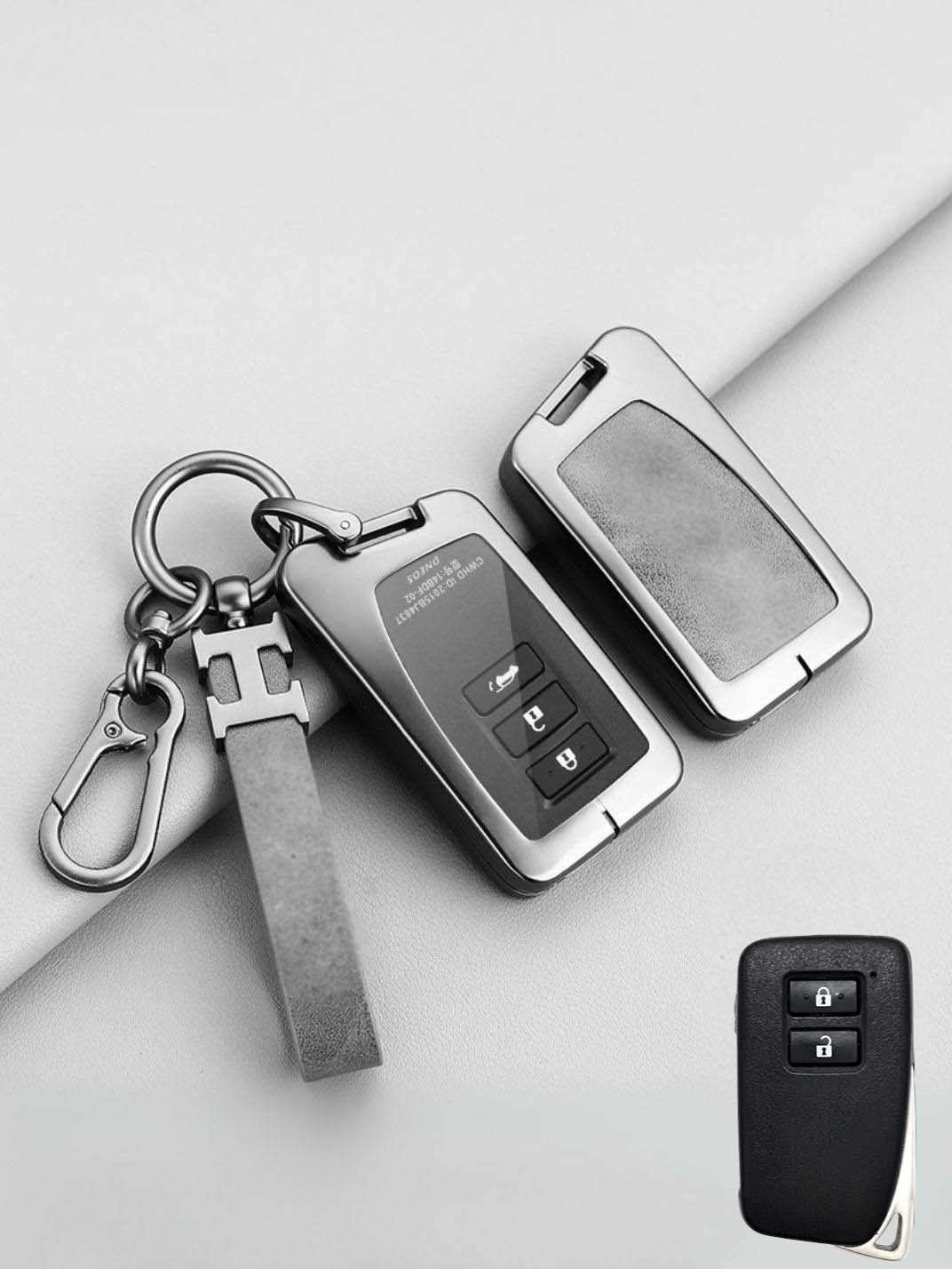 Premium Visible-Button Lexus Key Shell
