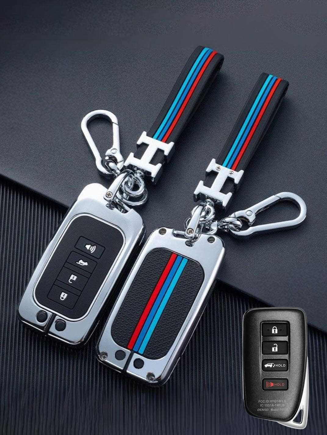 Luxury Colored Alloy Lexus Key Fob Case