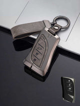 Lexus Key Genuine Leather & Metal Frame
